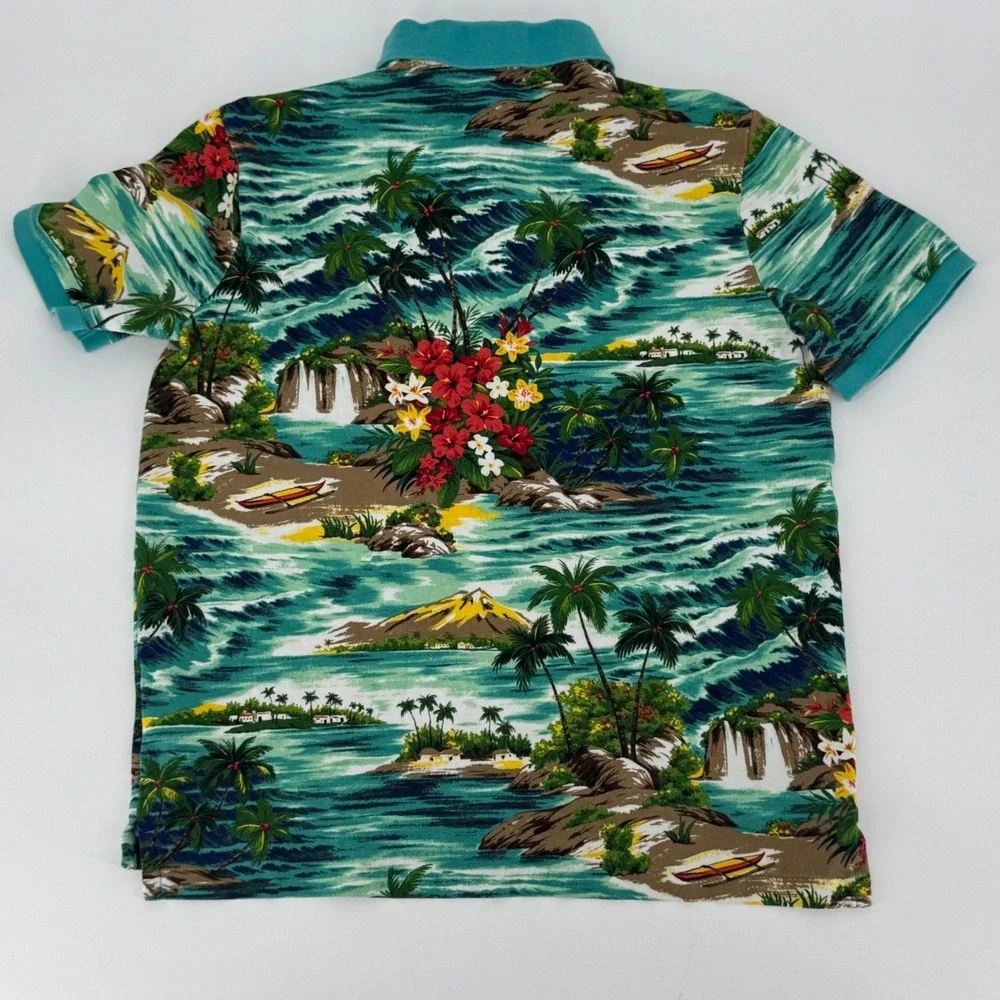 Polo Ralph Lauren Hawaiian Scenic Polo Shirt Classic Fit M